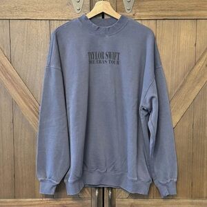 Taylor Swift Eras Tour Blue Crewneck BRAND NEW